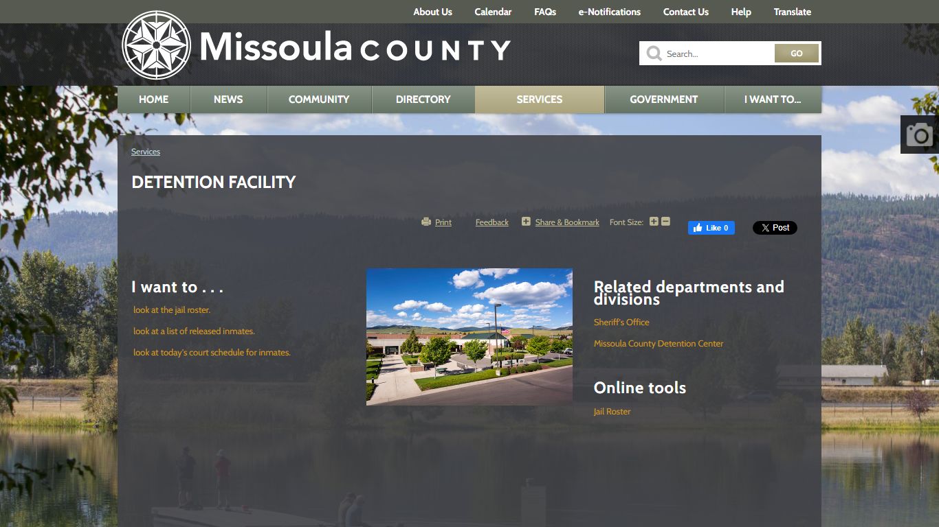 Detention Facility | Missoula County, MT